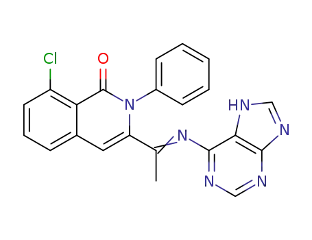 3-[1-(7H-purin-6-yl)iminoethyl]-8-chloro-2-phenyl-1(2H)-isoquinolinone