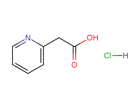 Molecular Structure of 16179-97-8 (2-Pyridylacetic acid hydrochloride)