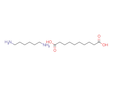 Molecular Structure of 6422-99-7 (sebacic acid, compound with hexane-1,6-diamine (1:1))