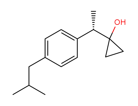 (S)-1-(1-(4-isobutylphenyl)ethyl)cyclopropan-1-ol