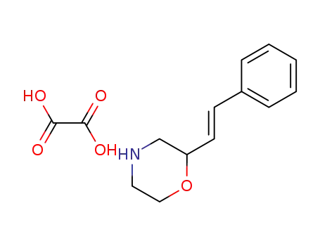 2-(β-phenyl-trans-vinyl)morpholine hydrogen oxalate