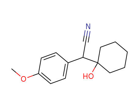 1-[Cyano-(p-methoxyphenyl)methyl]cyclohexanol(93413-76-4)