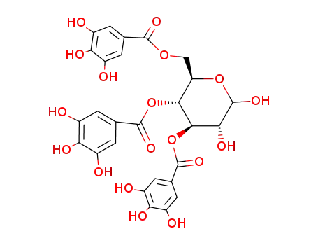 3,4,6-tri-O-galloyl-α/β-D-glucose