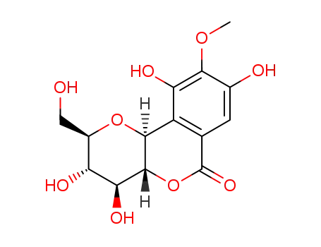 Molecular Structure of 477-90-7 (Bengenin)