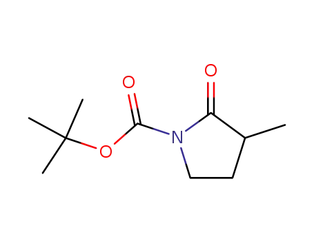Molecular Structure of 171017-18-8 (1-Pyrrolidinecarboxylic acid, 3-methyl-2-oxo-, 1,1-dimethylethyl ester)