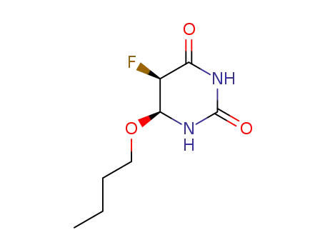 (+/-)-cis-6-butoxy-5-fluoro-5,6-dihydrouracil