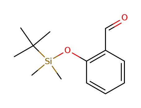 Molecular Structure of 116585-12-7 (Benzaldehyde, 2-[[(1,1-dimethylethyl)dimethylsilyl]oxy]-)