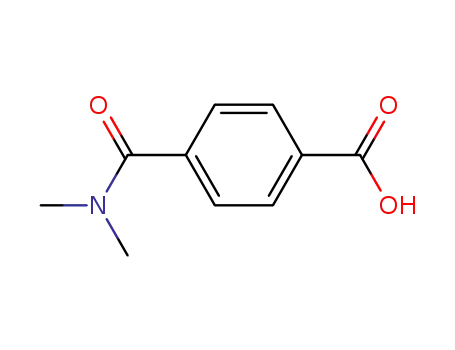 Molecular Structure of 34231-49-7 (4-(dimethylcarbamoyl)benzoic acid)
