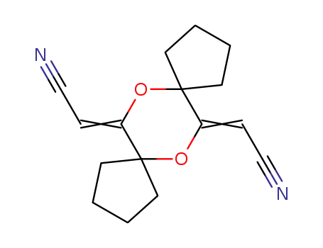 2,2,5,5-di(tetramethylene)-3,6-di(cyanomethylene)-1,4-dioxane