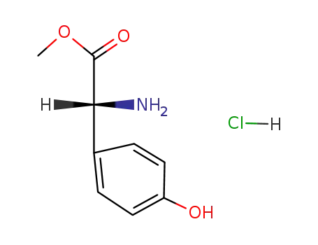 methyl (R)-2-amino-2-(4-hydroxyphenyl)acetate hydrochloride