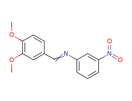 [1-(3,4-Dimethoxy-phenyl)-meth-(E)-ylidene]-(3-nitro-phenyl)-amine