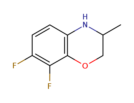 2H-1,4-Benzoxazine,7,8-difluoro-3,4-dihydro-3-methyl-