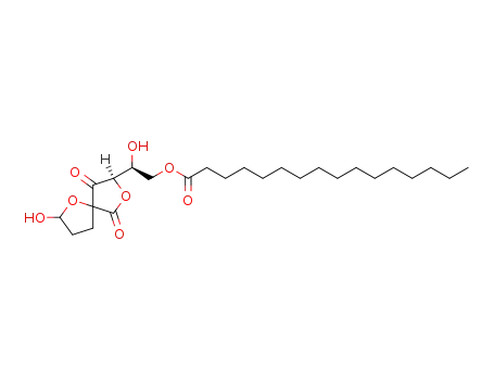 Tetrahydro-5'-hydroxy-furan-2'-spiro-3,5(1-hydroxy-2-O-hexadecanoyl-ethyl)-tetrahydro-furan-2,4-dion