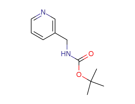 Molecular Structure of 102297-41-6 (N-BOC-3-AMINOMETHYLPYRIDINE  97)