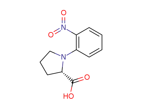 Molecular Structure of 31981-54-1 (N-(2-Nitrophenyl)-L-proline)