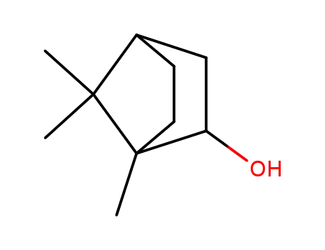 Molecular Structure of 507-70-0 (Borneol)