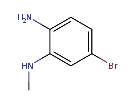 4-Bromo-2-methylaminoaniline