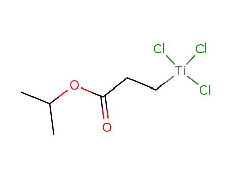 isopropyl 3-(trichlorotitanio)propionate