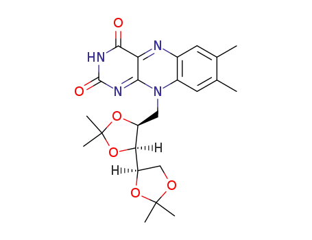 7,8-dimethyl-10-(((4S,4'R,5S)-2,2,2',2'-tetramethyl-[4,4'-bi(1,3-dioxolan)]-5-yl)methyl)benzo[g]pteridine-2,4(3H,10H)-dione
