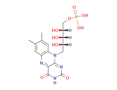 Molecular Structure of 146-17-8 (FLAVIN MONONUCLEOTIDE)