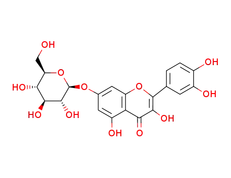 quercetin 7-O-β-D-glucopyranoside