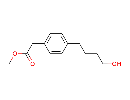 methyl 4-(4-hydroxy-1-butyl)phenylacetate