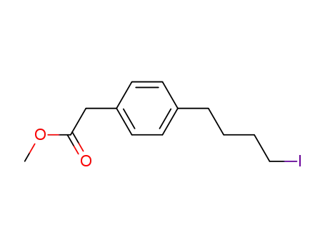 methyl 4-(4-iodobutyl)phenylacetate