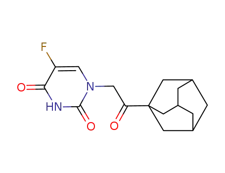 1-<2-(1-adamantyl)-2-oxo-ethyl>-5-fluorouracide