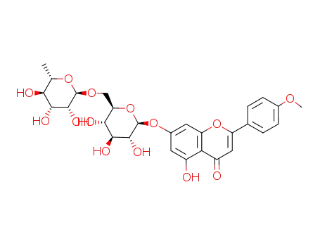 Molecular Structure of 480-36-4 (Linarin)