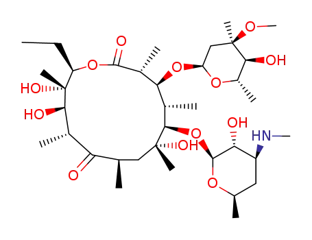 Molecular Structure of 992-62-1 (N-DEMETHYL ERYTHROMYCIN A)