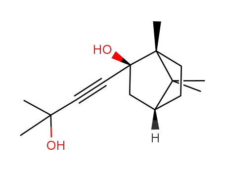 (+/-)-endo-2-(3-hydroxy-3-methyl-1-butynyl)-1,7,7-trimethylbicyclo[2.2.1]heptan-exo-ol