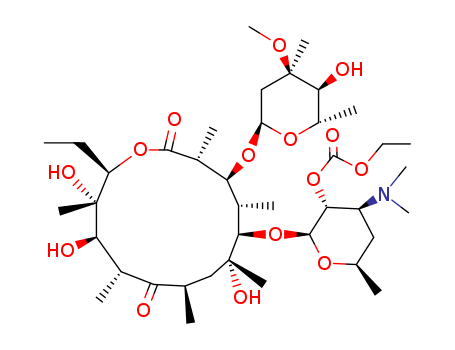 Erythromycin, 2'-(ethylcarbonate) (8CI,9CI)