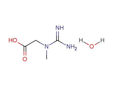 6020-87-7,Creatine monohydrate,N-(Aminoiminomethyl)-N-methylglycine monohydrate;Glycine, N-(aminoiminomethyl)-N-methyl-, monohydrate;Creatine hydrate;2-(carbamimidoyl-methyl-amino)acetic acid hydrate;Creatine Mono;Creatine Monohydrate FCC 4;Creatine Monohydrate (P190);Creatine 1-hydrate;