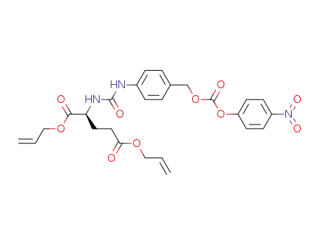 diprop-2-enyl N-<(4-<<4-nitrophenoxycarbonyloxy>methyl>phenyl)carbamoyl>-L-glutamate