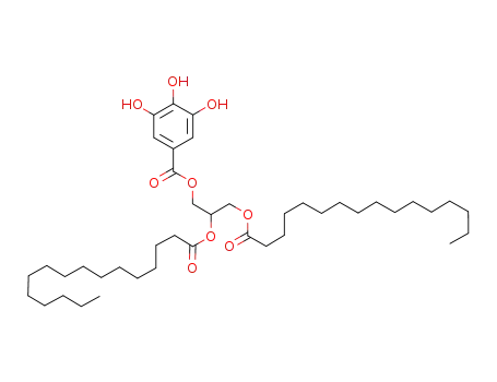 3-((3',4',5'-trihydroxybenzoyl)oxy)propane-1,2-diyl dipalmitate