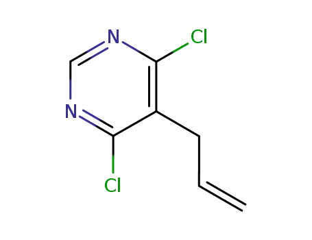 Molecular Structure of 16019-31-1 (5-ALLYL-4,6-DICHLORO-PYRIMIDINE)
