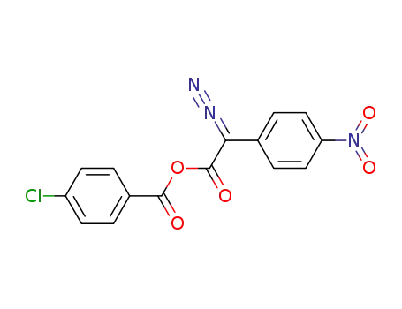 p-chlorobenzoic p-nitrophenyldiazoacetic anhydride