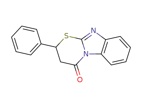 2-phenyl-2,3-dihydro-4H- [1,3]thiazino[3,2-a]benzimidazol-4-one