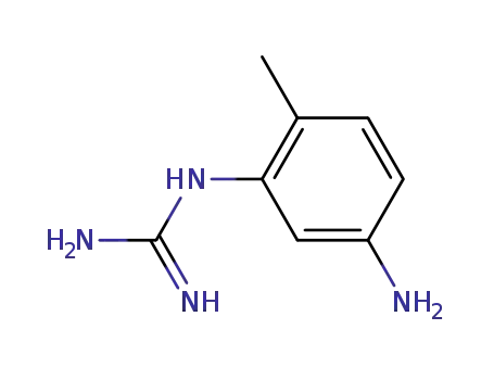 Molecular Structure of 581076-64-4 (2-(5-amino-2-methylphenyl)guanidine)