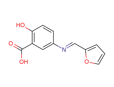 5-{[1-Furan-2-yl-meth-(E)-ylidene]-amino}-2-hydroxy-benzoic acid