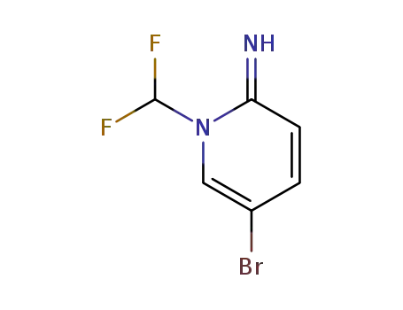 5-bromo-1-(difluoromethyl)pyridin-2(1H)-imine