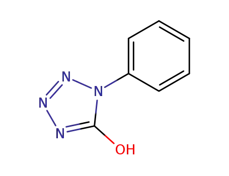 Molecular Structure of 5097-82-5 (1-PHENYL-1,4-DIHYDRO-5H-TETRAZOL-5-ONE)
