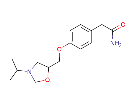 2-[4-(3-isopropyl-oxazolidin-5-ylmethoxy)-phenyl]-acetamide