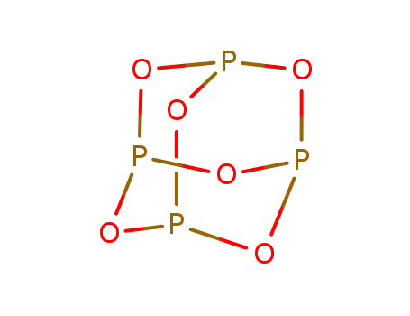 Molecular Structure of 12440-00-5 (2,4,6,8,9,10-Hexaoxa-1,3,5,7-tetraphosphatricyclo[3.3.1.13,7]decane)