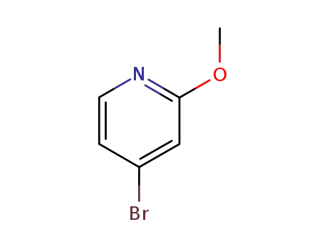 Molecular Structure of 100367-39-3 (4-Bromo-2-methoxypyridine)