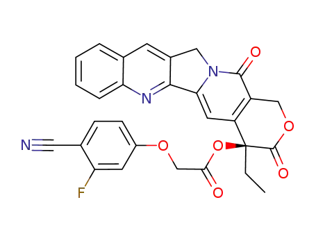 camptothecin-20-O-4-cyano-3-fluorophenoxyacetate