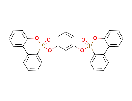 6,6'-(1,3-phenylenebis(oxy))bis(6H-dibenzo[c,e][1,2]oxaphosphinine 6-oxide)