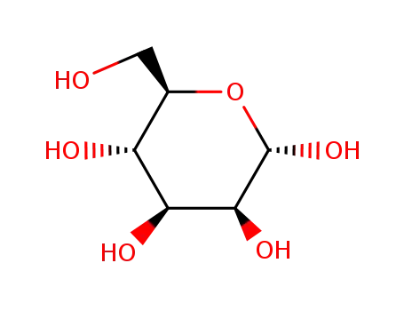 Molecular Structure of 7296-15-3 (α-D-Mannopyranose)