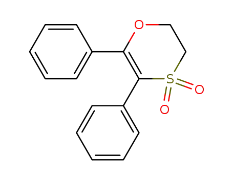 2,3-Dihydro-5,6-diphenyl-1,4-oxathiin 4,4-dioxide