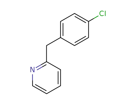 Molecular Structure of 4350-41-8 (2-(4-Chlorobenzyl)pyridine)